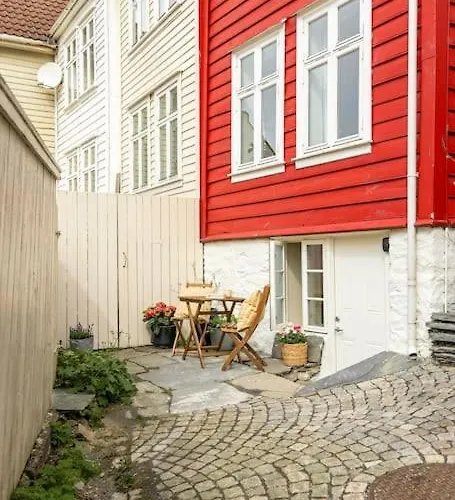 ヴィラ Det Lille Rode Huset Ved Floibanen *